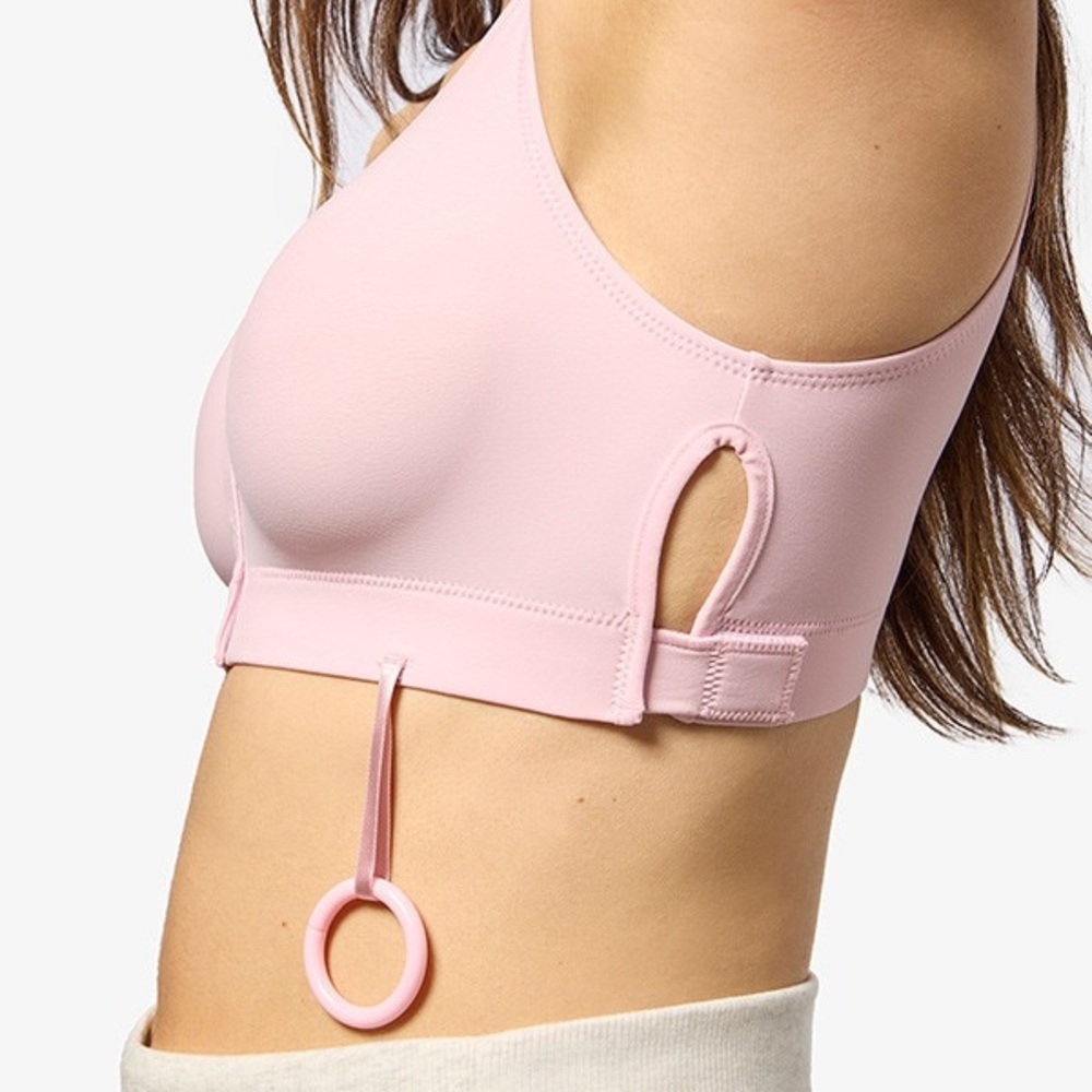 MASTHEAD ELIZABETH PINK SURGICAL BRA SZ LARGE like your bra size Gently worn - Picture 3 of 7